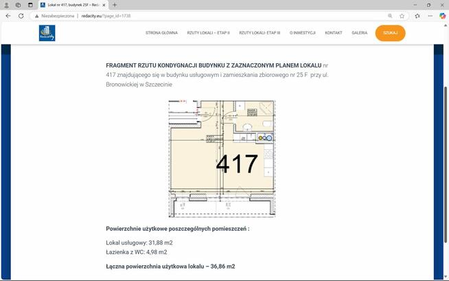 Na sprzedaż dwa pokoje na osiedlu Reda City. Faktura Vat 23%