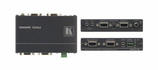 Przełącznik Standby 2x1 VGA Video i Stereo Audio firmy Krame