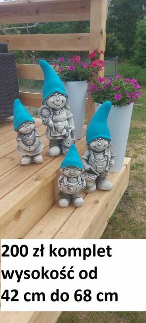 Doniczki ozdobne donica głowa skrzat krasnal dekoracja ogród