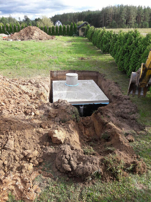 SZAMBA betonowe kompletny montaż 6, 8, 10, 12 M3 Białystok P