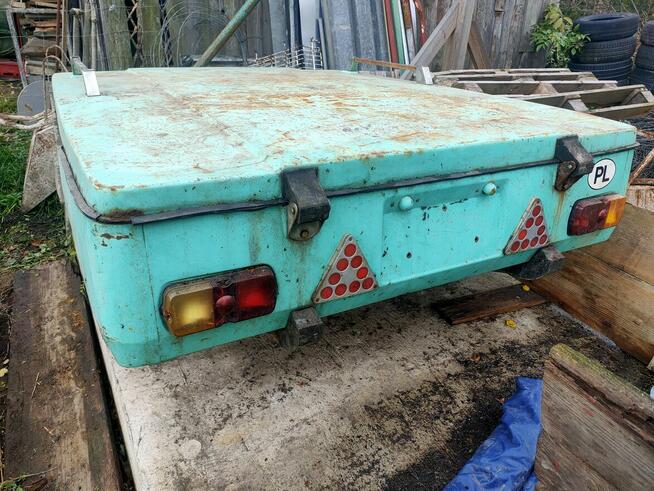 Przyczepka namiotowa Skif 2 na skuter motor lekka zabytek