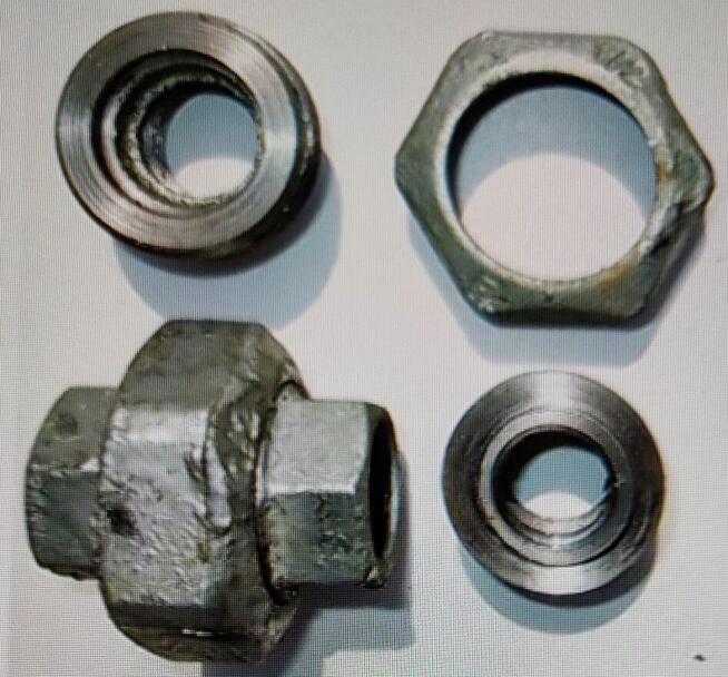 ŚRUBUNEK OCYNKOWANY 1/2 Cala 15 OCYNK GW / GW DWUZŁĄCZKA