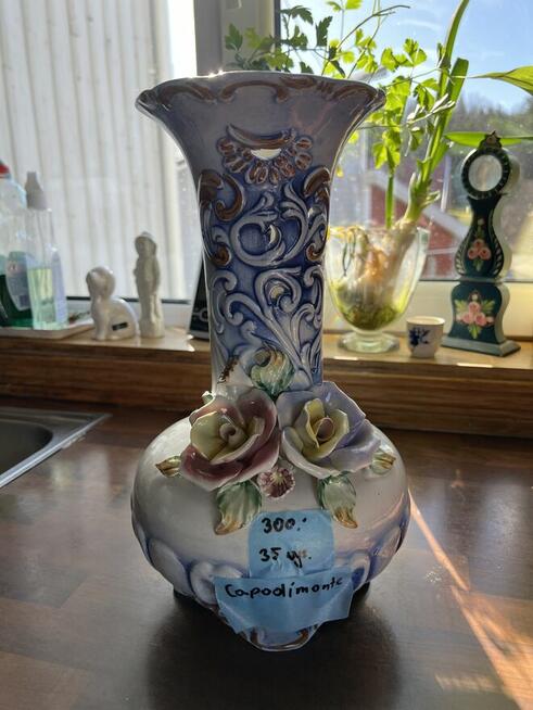 Antyki ze Szwecji wazony i inne