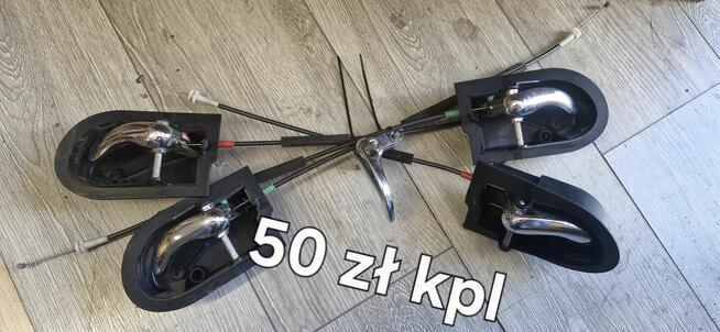 Klamki wewnętrzne chrom 4x