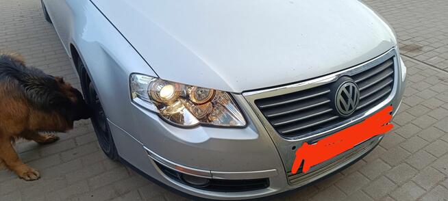 Zderzak przód passat b6 la7w