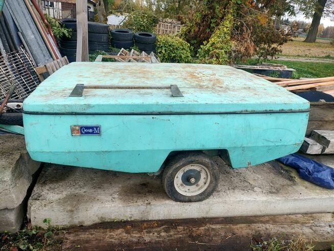 Przyczepka namiotowa Skif 2 na skuter motor lekka zabytek