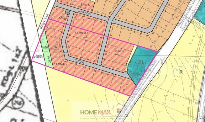 Działka usługowa Nowa Wieś Legnicka gm. Legnickie Pole