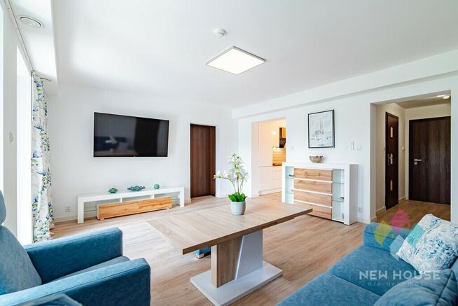 Kołatek, 3-pok apartament, parter, jez. Pluszne