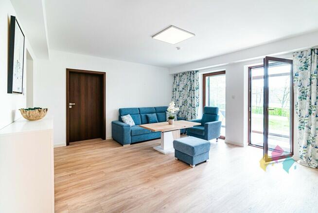 Kołatek, 3-pok apartament, parter, jez. Pluszne