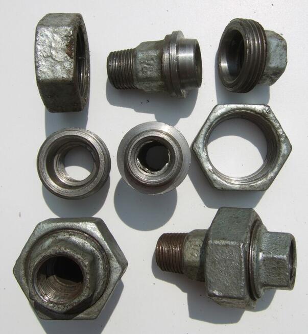 ŚRUBUNEK OCYNKOWANY 1/2 Cala 15 OCYNK GW / GW DWUZŁĄCZKA