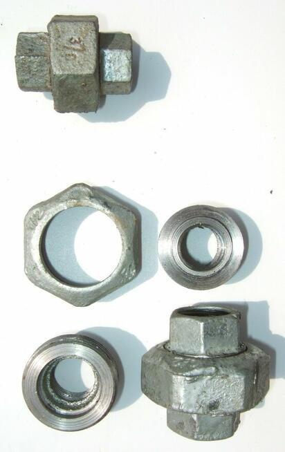 ŚRUBUNEK OCYNKOWANY 1/2 Cala 15 OCYNK GW / GW DWUZŁĄCZKA