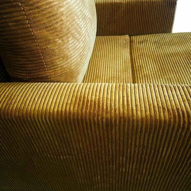 Zestaw mebli Fotel i Narożnik/Sofa rozkładana 2w1 pojemnik