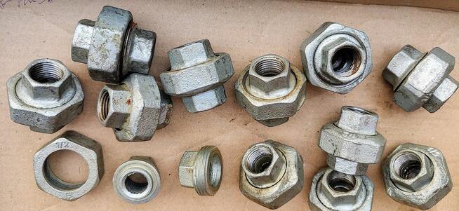 ŚRUBUNEK OCYNKOWANY 1/2 Cala 15 OCYNK GW / GW DWUZŁĄCZKA