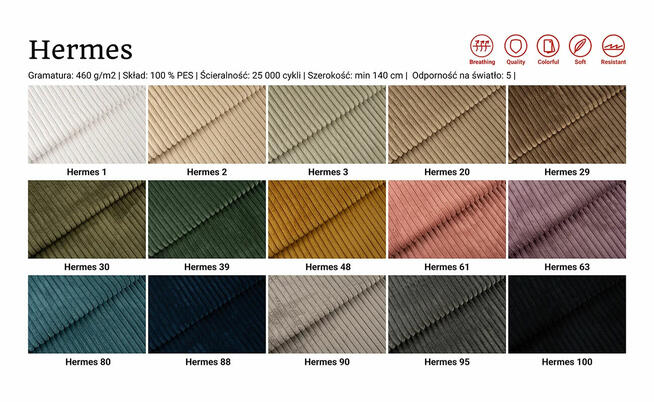 Fotel rozkładany pojemnik Sydney sztruks tkanina