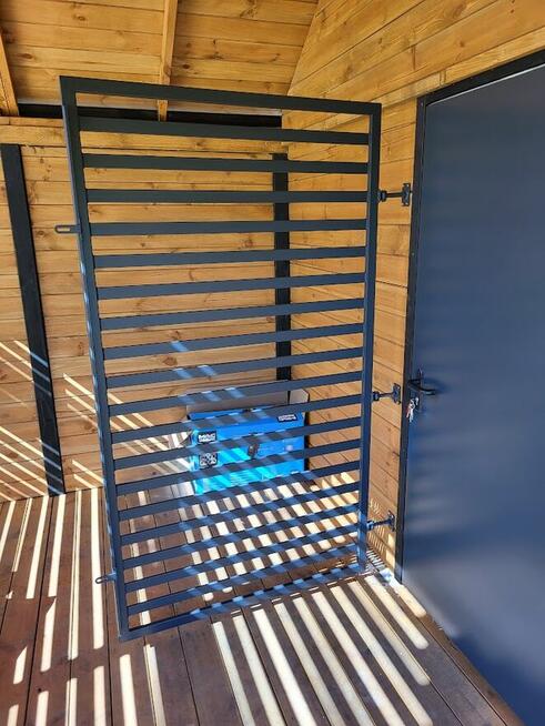 Kraty nowoczesne zabezpieczające na działkę ROD