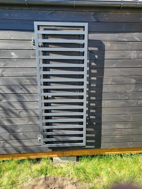 Kraty nowoczesne zabezpieczające na działkę ROD