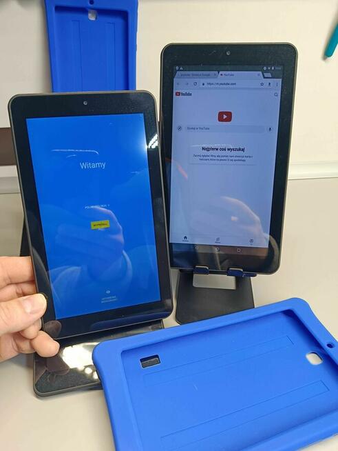 Tablet 7 cali. Tablet go Gier Internetu.