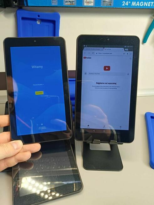 Tablet 7 cali. Tablet go Gier Internetu.