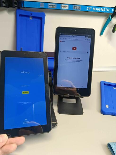 Tablet 7 cali. Tablet go Gier Internetu.