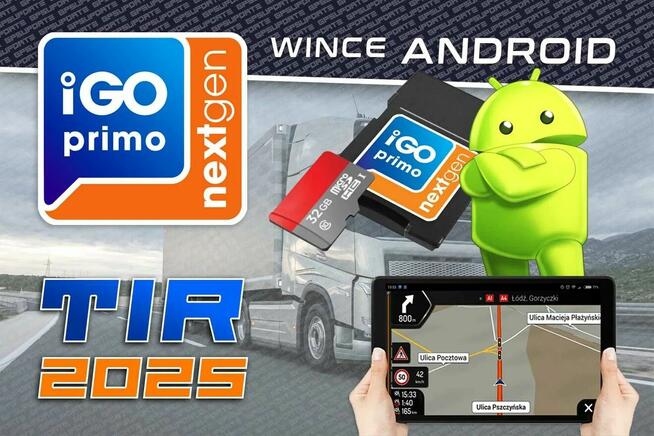 IGO Primo Truck EUROPA - Sygic TRUCK - TomTom Truck.