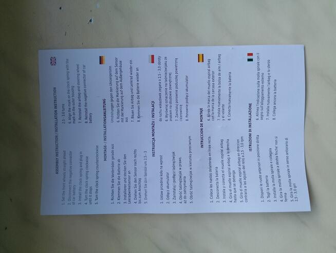 Taśma kierownicy Opel Astra G