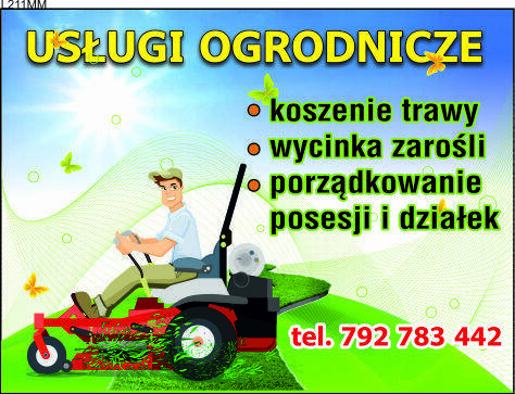Usługi ogrodnicze