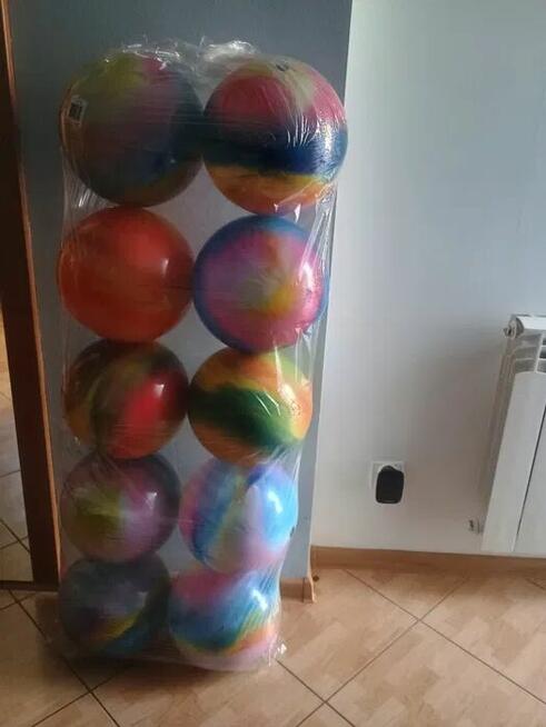 Wielokolorowa piłka 25 cm - odbiór osobisty