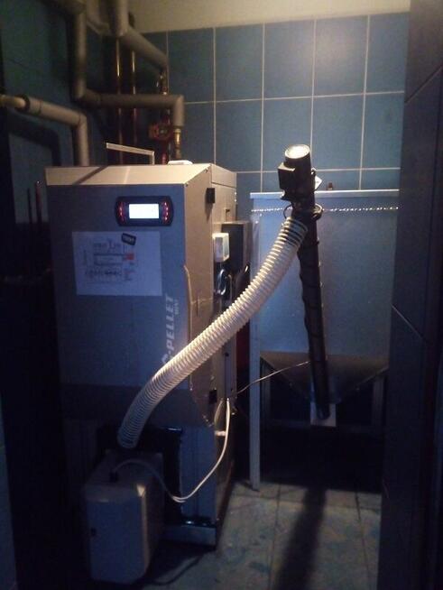 kocioł na pellet montaż