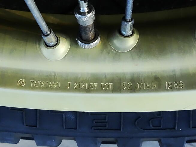 Koło felga przód 21x1.85 Takasago Japan