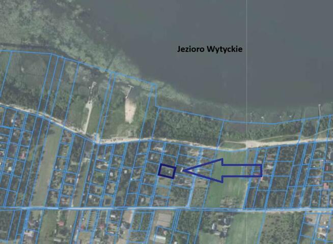 Wytyczno, działka rekreacyjna, domek nad jeziorem