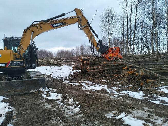 Mulczer Leśny czyszczenie terenu wycinka karczowanie