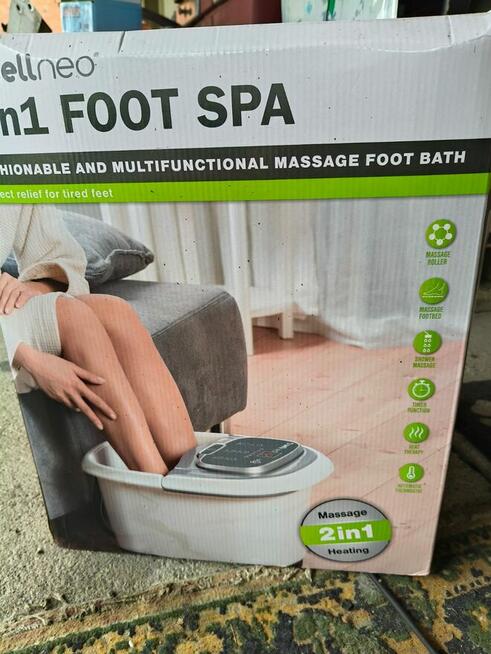 Wodny masażer do stóp