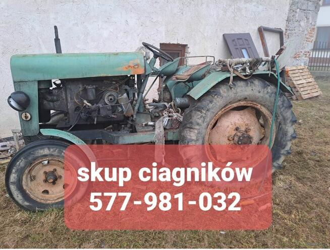 Skup ciągników rolniczych uszkodzonych esioków składaków