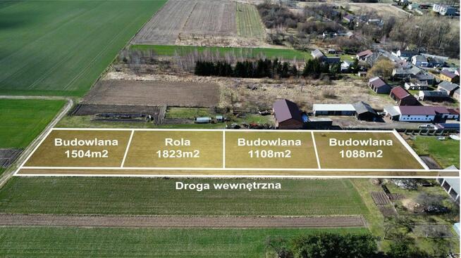 Działka budowlana Zdrowa gm. Kłomnice,