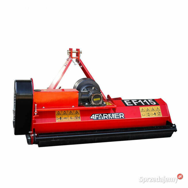 Kosiarka bijakowa EF 115 4FARMER – czerwona