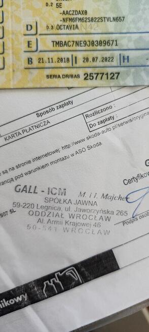 Skoda Octavia 2018 Salon Polska