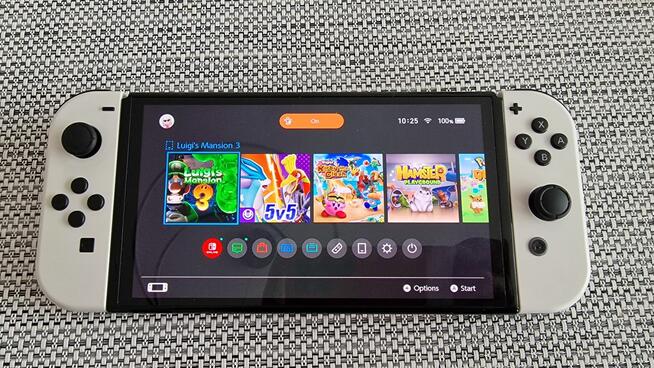 Konsola Nintendo Switch Oled- duży zestaw