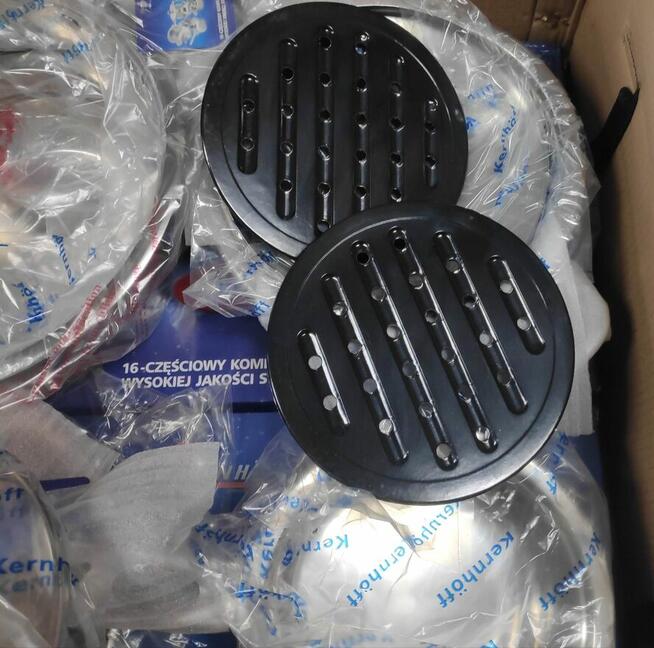 Komplet garnków stalowych bez patelni outlet 14 el