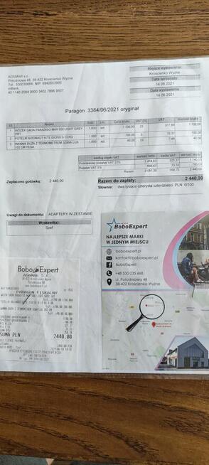 Wózek DADA PARADISO 2W1+FOTELIK Z BAZĄ AVIONAUT