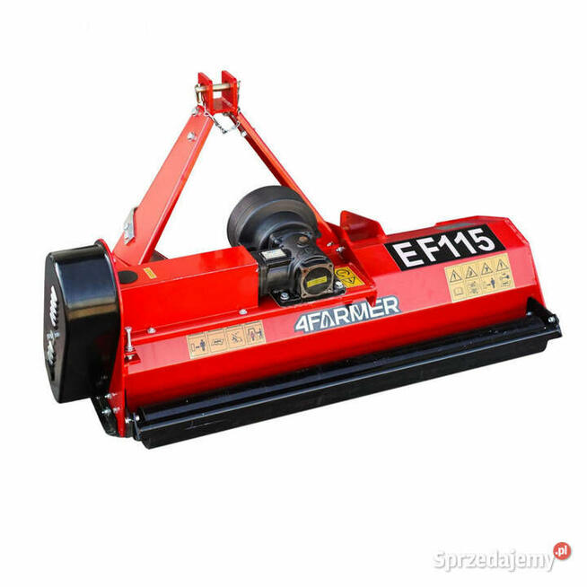 Kosiarka bijakowa EF 115 4FARMER – czerwona