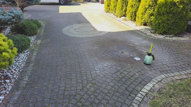 Profesjonalna usługa mycia kostki brukowej ,myjką wysokociśn