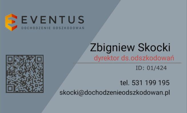 Odszkodowania Elbląg, Olsztyn, Iława, Działdowo i okolice. .