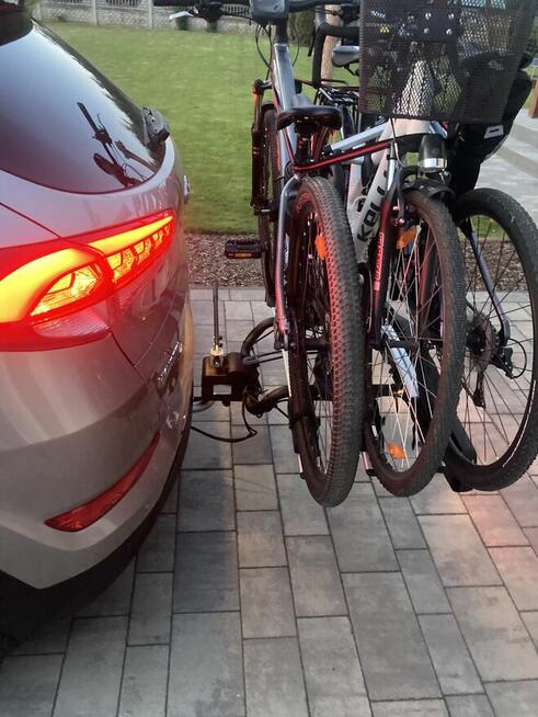 Wynajem bagażnika rowerowego na hak , 3 rowery , wynajem
