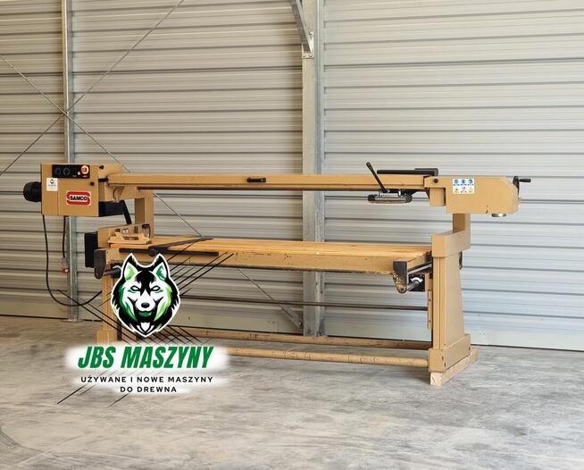 Szlifierka długotaśmowa SAMCO elektryczna regulacja stołu!