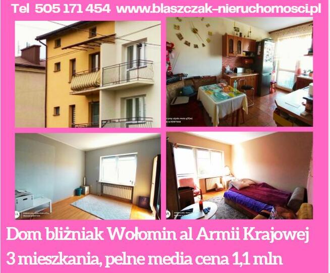 Działka budowlana 1270m Wołomin ok Sasina Lwowska