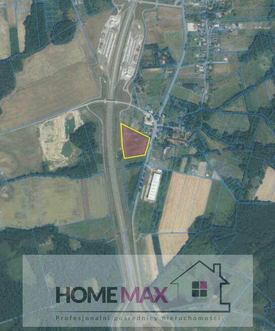 Działka usługowa Kochlice gm. Miłkowice