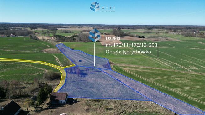 Działka budowlana Jędrychówko gm. Morąg