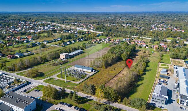 Działka usługowa Brzesko