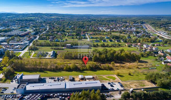 Działka usługowa Brzesko