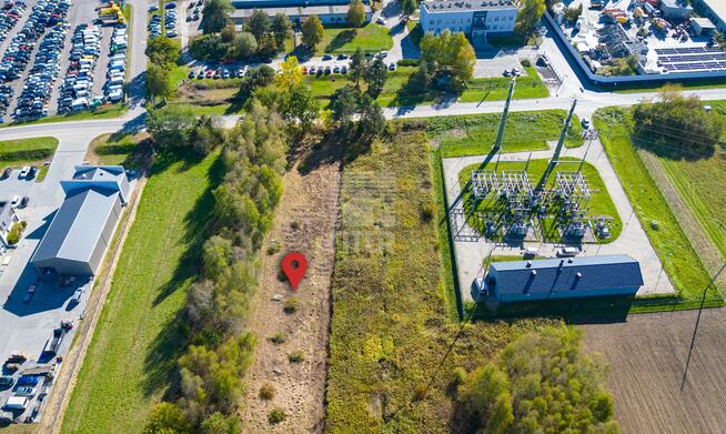 Działka usługowa Brzesko